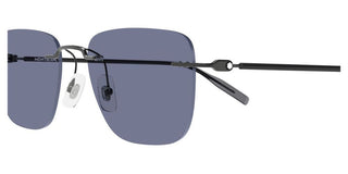 Montblanc MB0470S men Ruthenium Squared Sunglasses