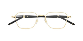 Montblanc MB0485O men Gold Squared Eyeglasses