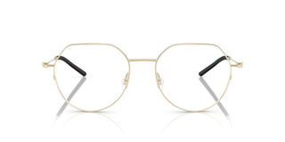 Moncler ME1002 unisex Gold Round Eyeglasses