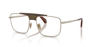 Moncler Me1011 Unisex Ruthenium Geometric Eyeglasses