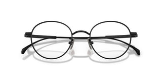 Moncler Me1013td Unisex Black Round Eyeglasses