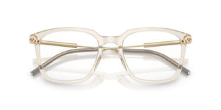 Moncler Me2012 Unisex Brown Squared Eyeglasses