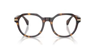 Moncler Me2014 Unisex Havana Round Eyeglasses