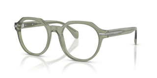 Moncler Me2014 Unisex Green Round Eyeglasses
