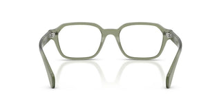 Moncler Me2015 Unisex Green Rectangle Eyeglasses