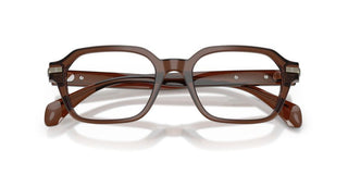 Moncler Me2015 Unisex Brown Rectangle Eyeglasses