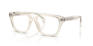 Moncler Me2018u Unisex Transparent Geometric Eyeglasses