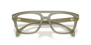 Moncler Me2018u Unisex Green Geometric Eyeglasses