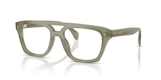 Moncler Me2018u Unisex Green Geometric Eyeglasses