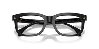 Moncler Me2019 Unisex Black Geometric Eyeglasses