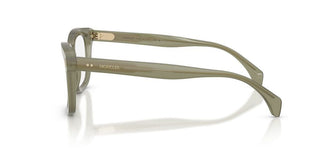 Moncler Me2019 Unisex Green Geometric Eyeglasses