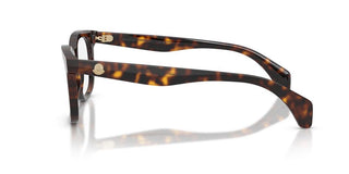 Moncler Me2023 Unisex Havana Squared Eyeglasses