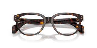 Moncler Me2024u Unisex Havana Geometric Eyeglasses