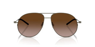 Moncler ME4002 unisex Ruthenium Pilot Sunglasses