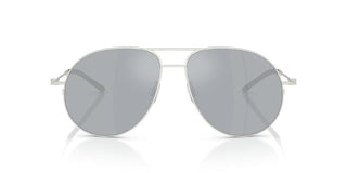 Moncler Me4002 Unisex Silver Pilot Sunglasses