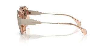 Moncler Me4005t Unisex Brown Oval Sunglasses