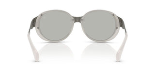 Moncler Me4005t Unisex Ruthenium Oval Sunglasses
