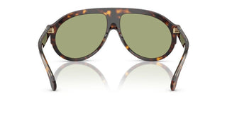 Moncler Me6001 Unisex Havana Shield Sunglasses
