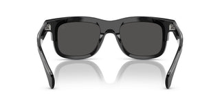 Moncler Me6004 Unisex Black Squared Sunglasses