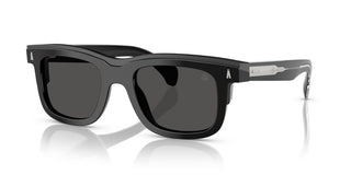 Moncler Me6004 Unisex Black Squared Sunglasses