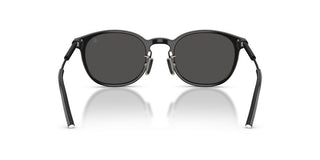 Moncler Me6011d Unisex Black Round Sunglasses