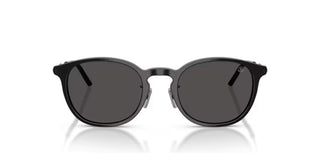 Moncler ME6011D unisex Black Round Sunglasses