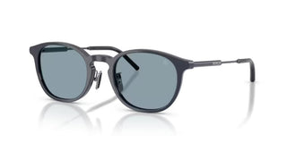 Moncler ME6011D unisex Blue Round Sunglasses