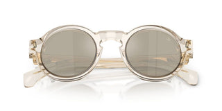 Moncler Me6012 Unisex Transparent Round Sunglasses