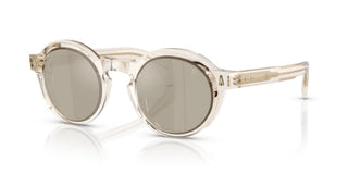 Moncler ME6012 unisex Transparent Round Sunglasses