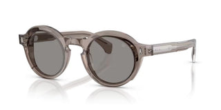 Moncler ME6012 unisex Grey Round Sunglasses