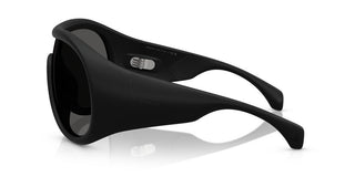 Moncler Me8004 Unisex Black Shield Sunglasses