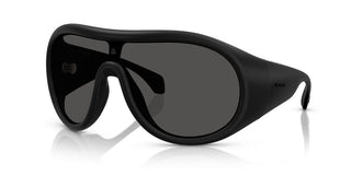 Moncler Me8004 Unisex Black Shield Sunglasses