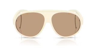 Moncler ME8007U unisex White Shield Sunglasses