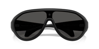 Moncler Me8009u Unisex Black Shield Sunglasses