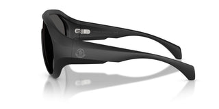 Moncler Me8009u Unisex Black Shield Sunglasses