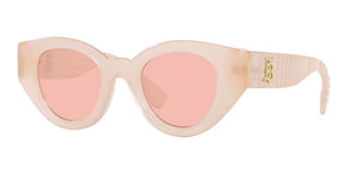 Burberry MEADOW BE 4390 women Pink Squared Sunglasses