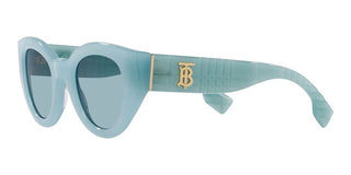 Burberry MEADOW BE 4390 women Blue Squared Sunglasses