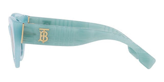Burberry MEADOW BE 4390 women Blue Squared Sunglasses