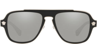 Versace MEDUSA CHARM VE 2199 men Black Oversize Sunglasses