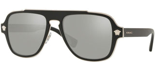 Versace MEDUSA CHARM VE 2199 men Black Oversize Sunglasses
