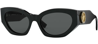 Versace MEDUSA CRYSTAL VE 4376B women Black Cat Eye Sunglasses