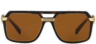 Versace MEDUSA ICON VE 4399 men Havana Pilot Sunglasses