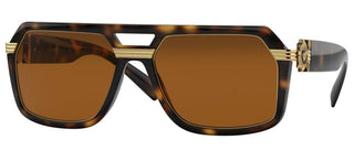 Versace MEDUSA ICON VE 4399 men Havana Pilot Sunglasses