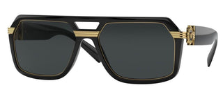 Versace MEDUSA ICON VE 4399 men Black Pilot Sunglasses