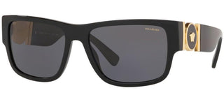 Versace MEDUSA MEDAILLON VE 4369 men Black Geometric Sunglasses