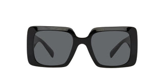 Versace MEDUSA STUD VE 4405 women Black Geometric Sunglasses
