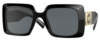 Versace MEDUSA STUD VE 4405 women Black Geometric Sunglasses