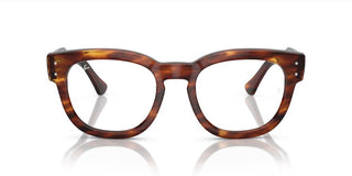 Ray-ban Mega Hawkeye Rx 0298v Unisex Havana Squared Eyeglasses