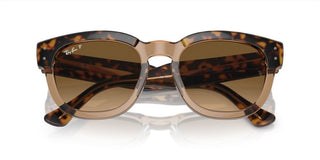 Ray-Ban MEGA HAWKEY RB 0298S unisex Havana Squared Sunglasses