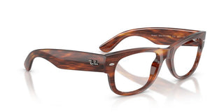 Ray-Ban MEGA WAYFARER ii RX 0832V unisex Havana Squared Eyeglasses